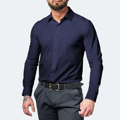 Košile slim fit odolná proti pomačkání